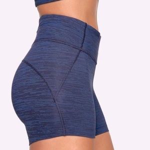 Outdoor Voices Techsweat navy shorts - XS